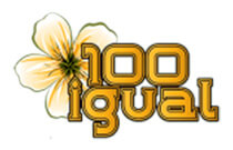 Logo 100Igual Moda Evangélica